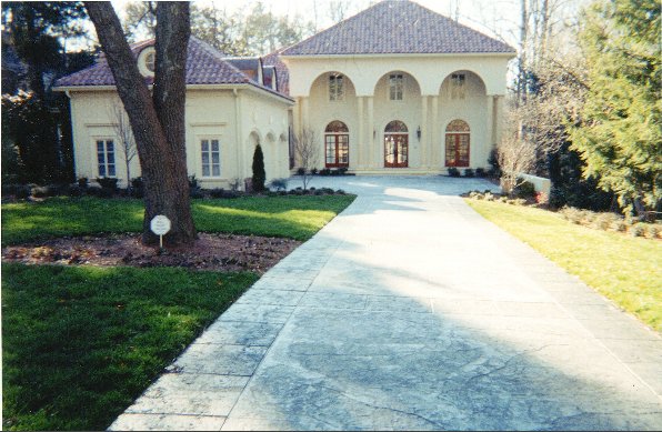 Pattern: Limestone Borders / Textured Centers | Color: Custom Gray Tones